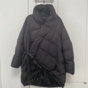 Universal Standard black kanda puffer jacket, plus size L (24)